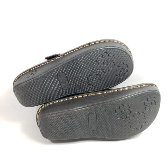 Kagen Mary Jane Croc-Embossed Bronze Shoes Womens Size 9 - Picture 8 of 9